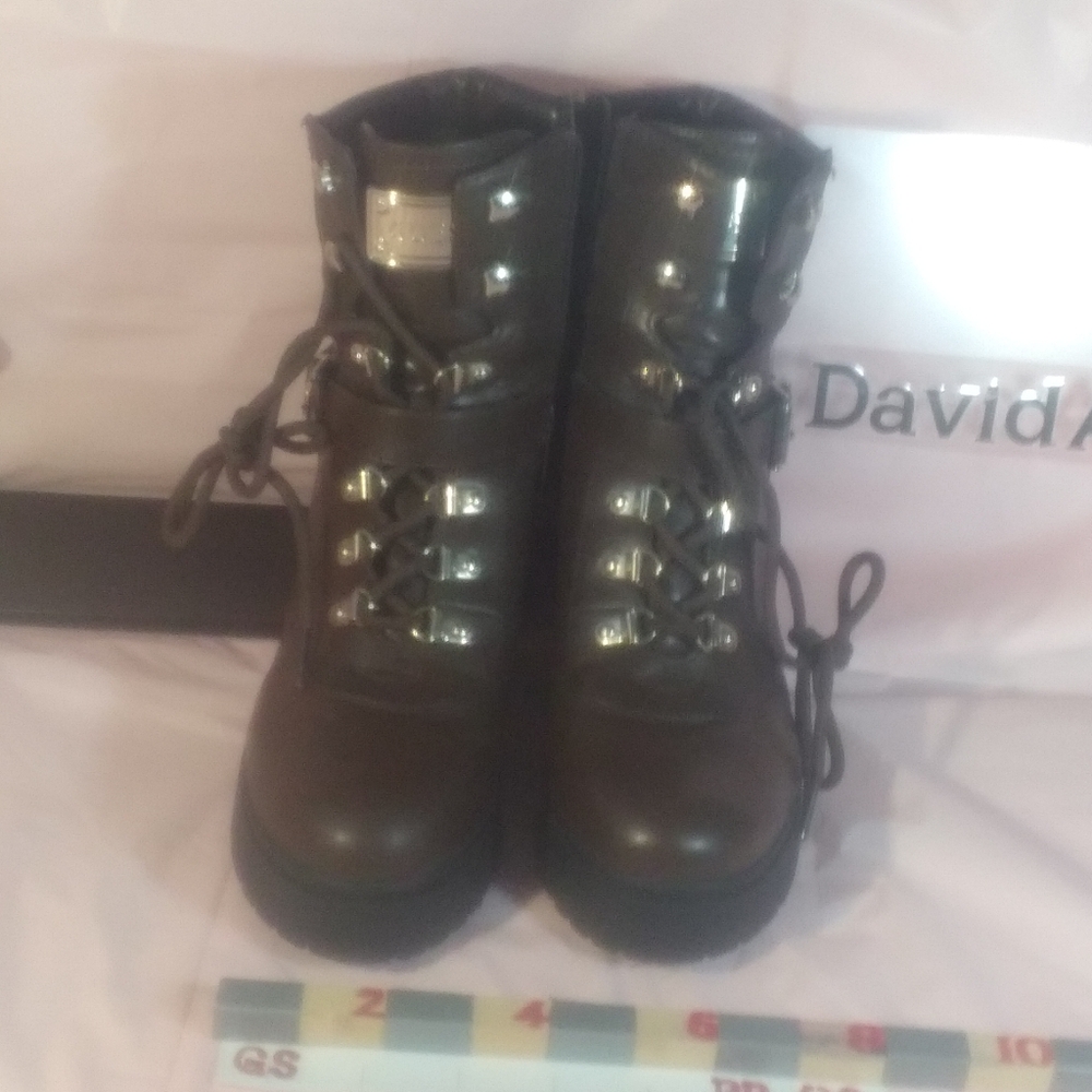 Guess GW Canally Brown Ankle Boots §